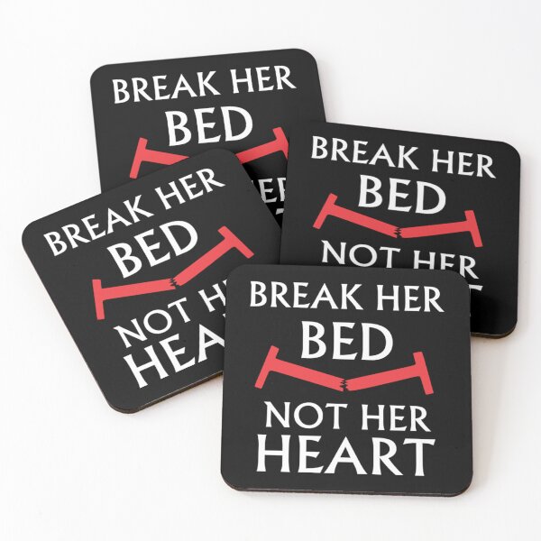 Item preview, Love T-ShirtBreak her bed not  her heart designed and sold by GlaDulcie.