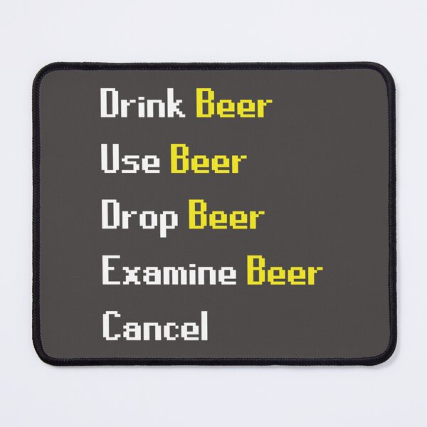 Item preview, Runescape Beer Interaction designed and sold by VennButler.