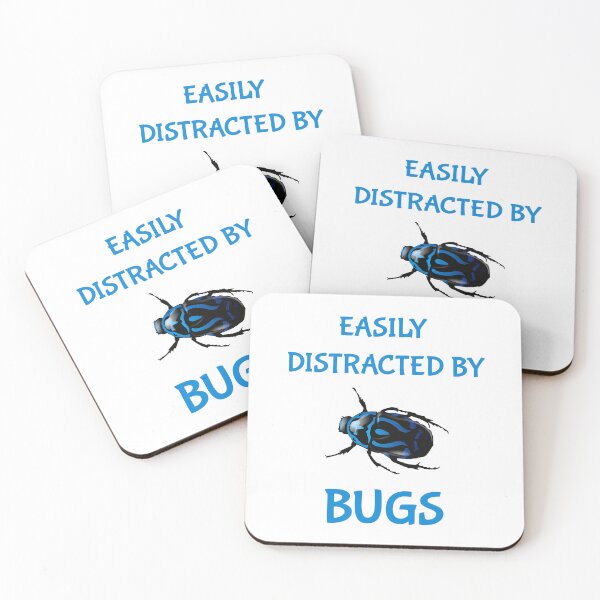 Item preview, Easily distracted by bugs designed and sold by Skipperatthebay.