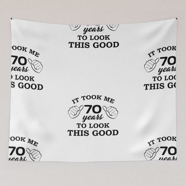 Item preview, Copy of 70 Years of Being Awesome - Birthday - Quotes designed and sold by AsmArt-co.
