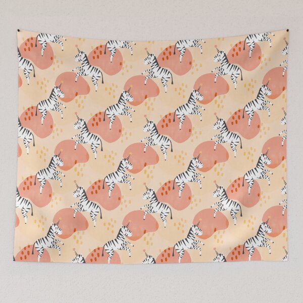 Item preview, Zebra Party designed and sold by latheandquill.
