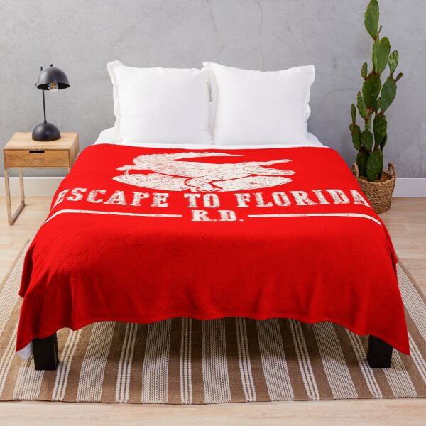 Item preview, Escape To Florida Funny Vintage Ron DeSantis Sarcasm Retro Crocodile designed and sold by GraphifyArt.