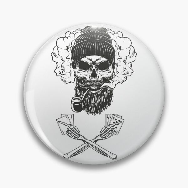 Item preview, ace skull designed and sold by HAZIM6.