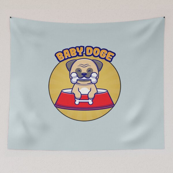 Item preview, Baby doge coin red designed and sold by Lydialee56.