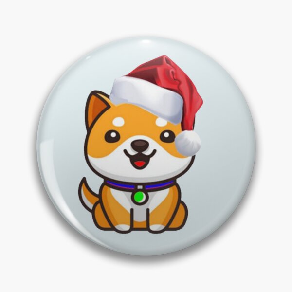 Item preview, Baby Doge Coin Santa designed and sold by Lydialee56.