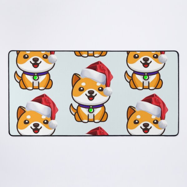 Item preview, Baby Doge Coin Santa designed and sold by Lydialee56.
