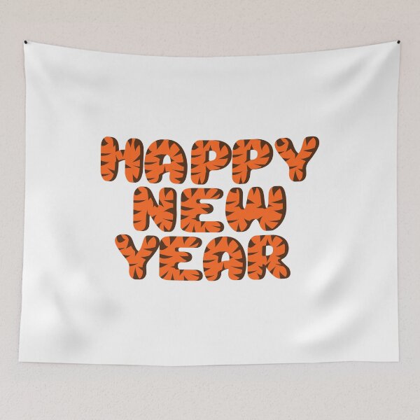 Item preview, Happy New Year - Lunar New year 2022 - Year of the Tiger designed and sold by CaitU.