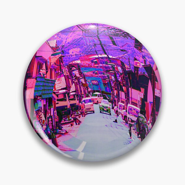 Item preview, Nagawa, Japan Street Warped Glitch Art designed and sold by glitchhub.