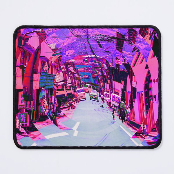 Item preview, Nagawa, Japan Street Warped Glitch Art designed and sold by glitchhub.