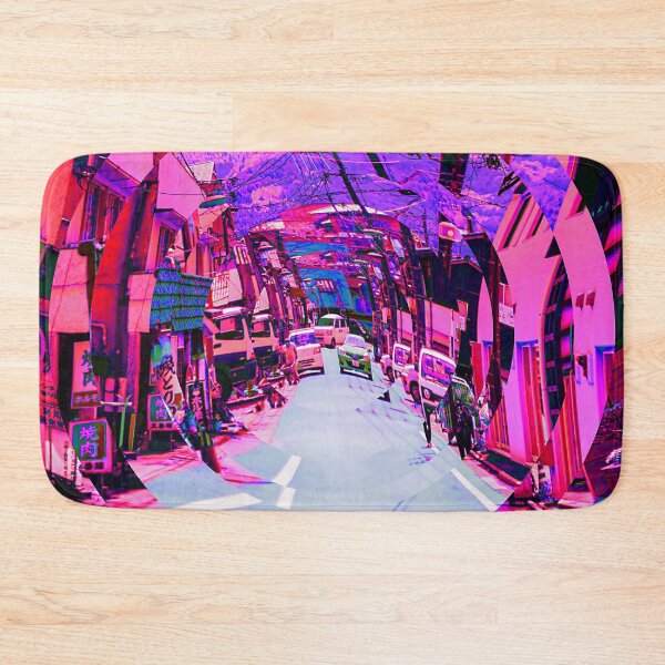 Item preview, Nagawa, Japan Street Warped Glitch Art designed and sold by glitchhub.