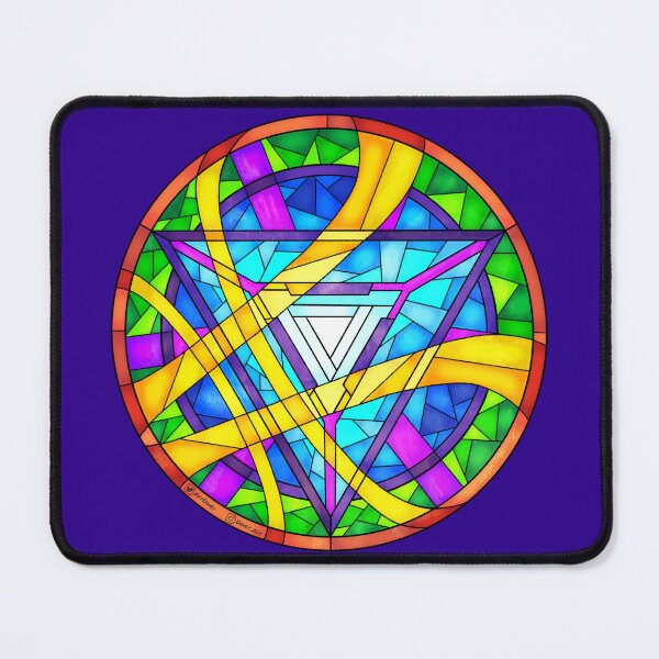 Item preview, Ironstrange - Stained Glass Arc Reactor designed and sold by Di Wey.