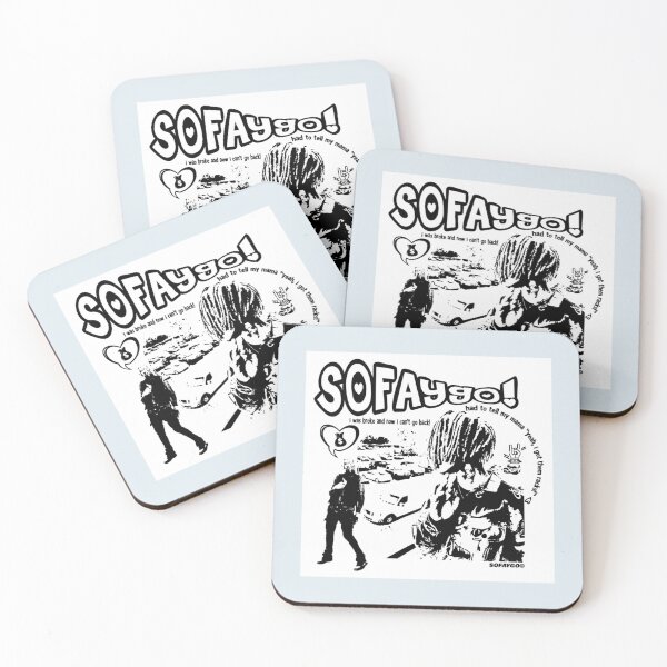Item preview, sofaygo black and white cover    designed and sold by Niyaholdern.