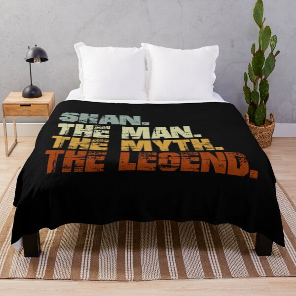 Item preview, Shan T-ShirtSHAN The Man The Myth The Legend designed and sold by GlaDulcie.