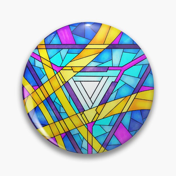 Item preview, Ironstrange - Stained Glass Arc Reactor designed and sold by Di Wey.