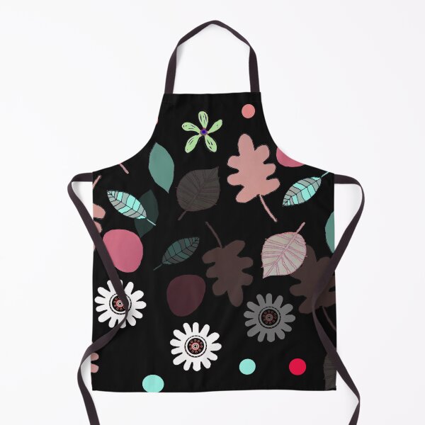 Item preview, LEAF MOTIF BLACK designed and sold by KINGTOUCAN.