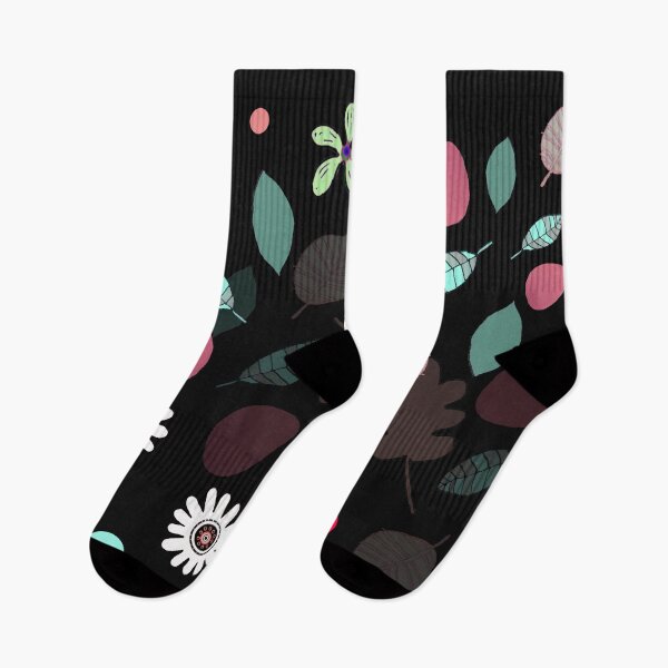 Item preview, LEAF MOTIF BLACK designed and sold by KINGTOUCAN.