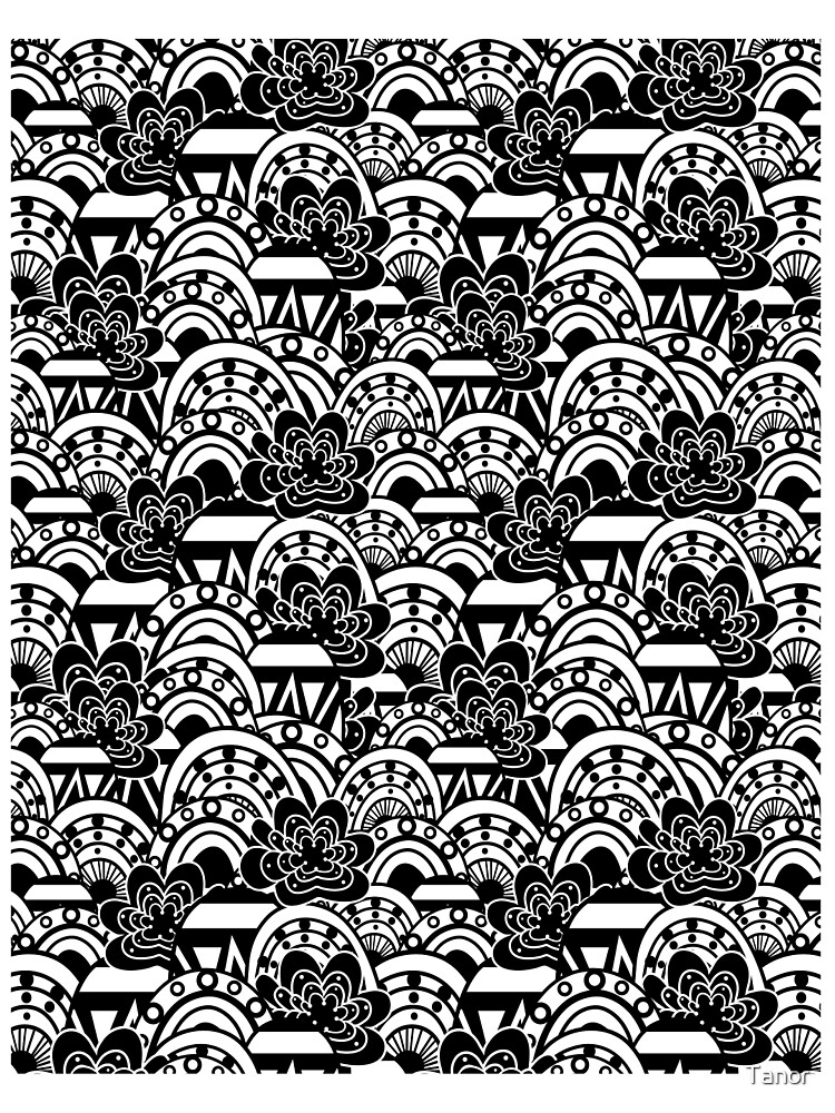 Thumbnail 3 of 3, Scarf, Pattern abstract elements designed and sold by Tanor.
