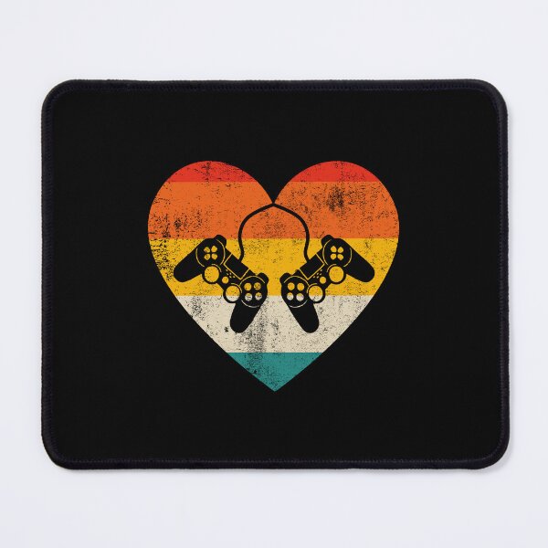Item preview, Video Gamer Heart Controller Vintage Funny Gaming Love Gamer Couple Gaming designed and sold by Md. Manjur Ahamed.