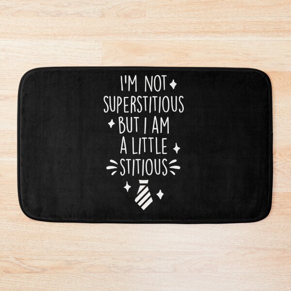 Item preview, I'm not superstitious but I am a little stitious  designed and sold by pnkpopcorn.