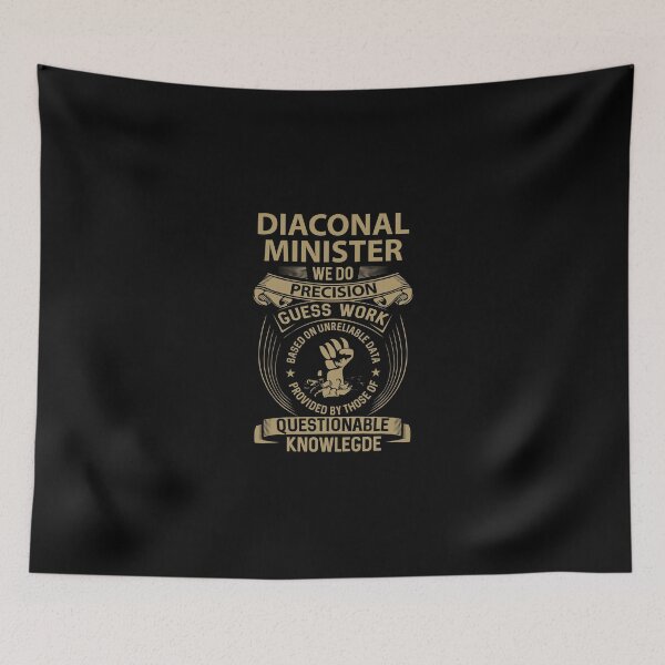 Item preview, Diaconal Minister T Shirt - We Do Precision Job Gift Item Tee designed and sold by paneczkopat.