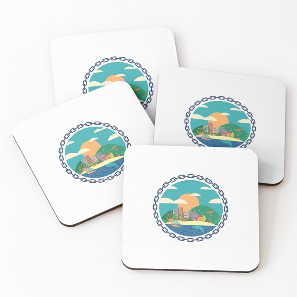 Item preview, Mobay Montego City Toon Graphic designed and sold by Yahnyk.