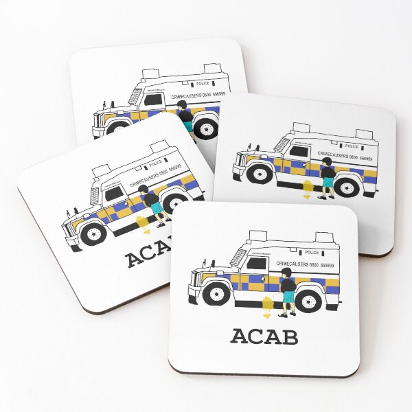 Item preview, ACAB Paddy Wagon Police Northern Ireland Illustration Funny designed and sold by DGFNI.