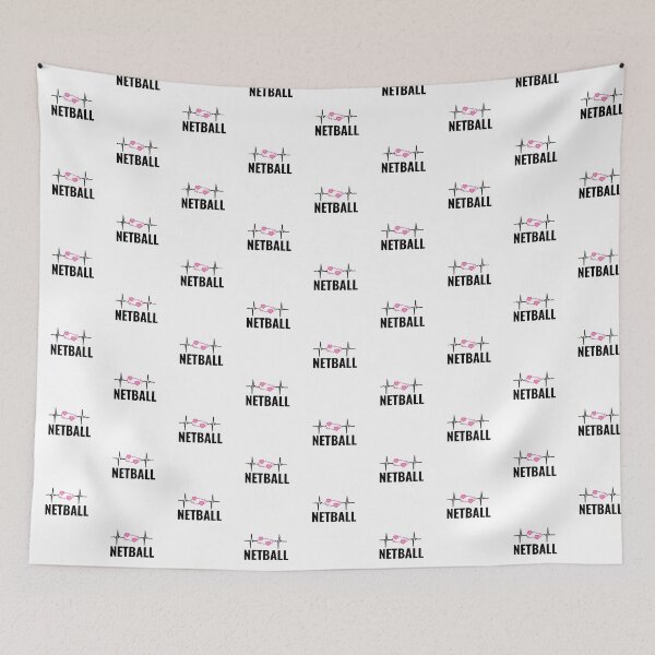 Item preview, Netball Heart Beat designed and sold by Sunset-1.