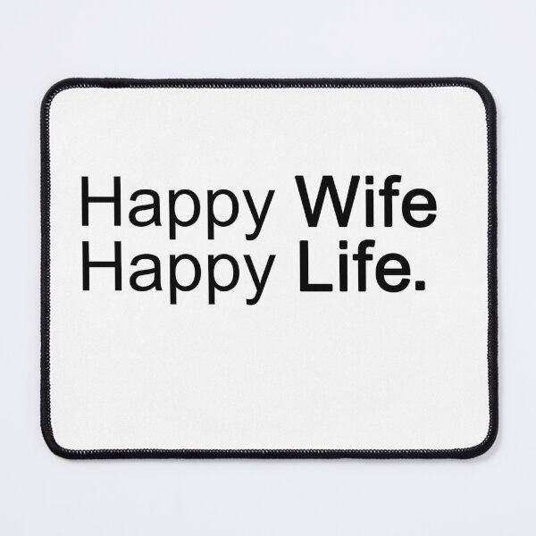 Item preview, Happy Wife Happy Life designed and sold by OSDHLU.