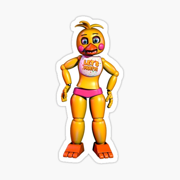 FNAF Nightmare Chica Sticker for Sale by Nav19at0r