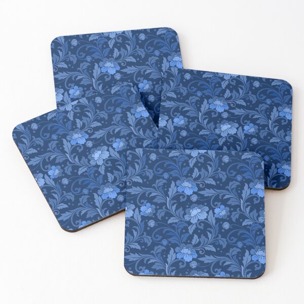 Item preview, Ornamental Flower Damask Pattern designed and sold by world-of-words.