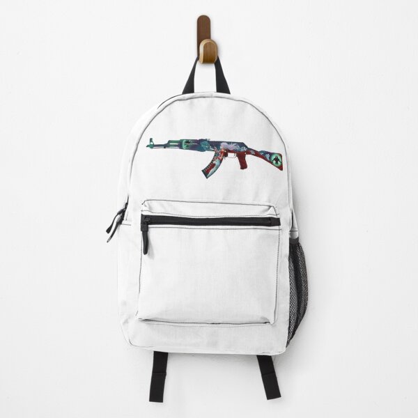 Item preview, Assault rifle depicting a girl and wolves protecting themselves from werewolves designed and sold by Andrew Shishkin.