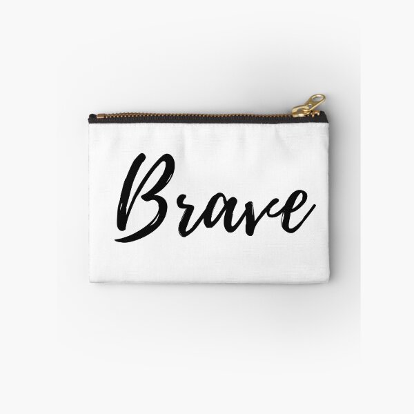 Item preview, Brave - Motivational Affirmation Mantra designed and sold by ActionFocus.