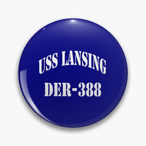 Item preview, USS LANSING (DER-388) TIENDA designed and sold by militarygifts.