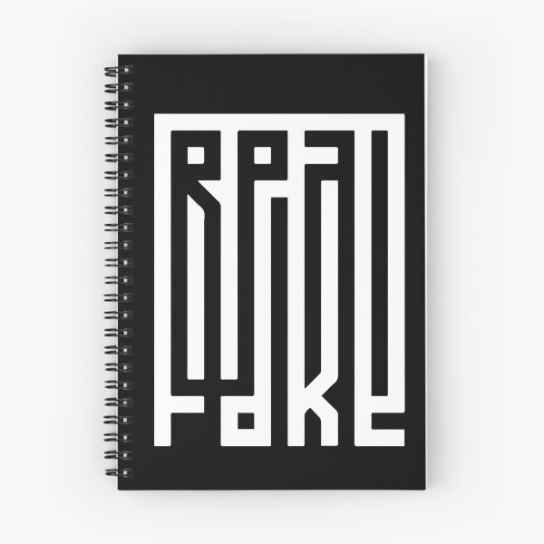 Item preview, Real versus Fake Design with Typography designed and sold by HelloFromAja.