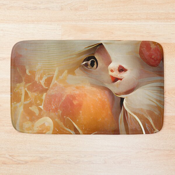 Item preview, Meow Peeks into Peach and Milk designed and sold by PlacidHinds.