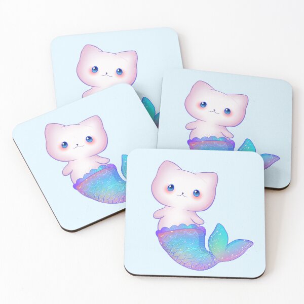 Item preview, Mermaid Cat designed and sold by With Love, InspireMari.