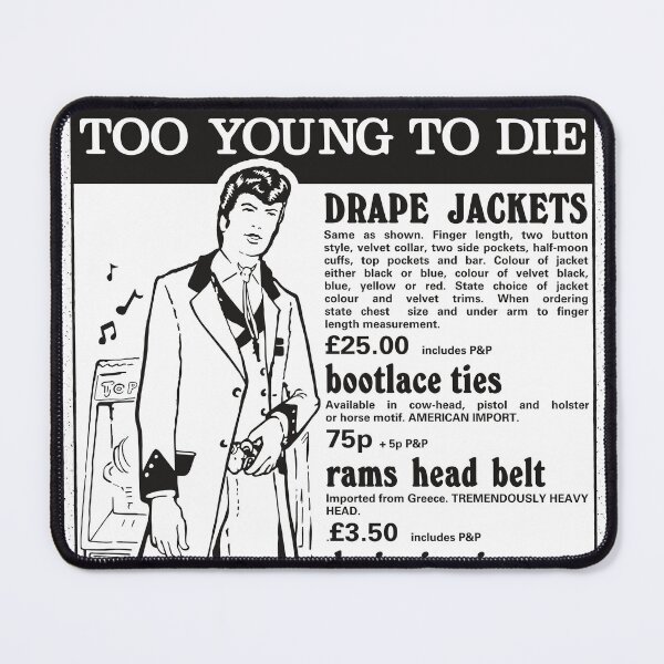 Item preview, Too Young to Die designed and sold by ElectricFranky.