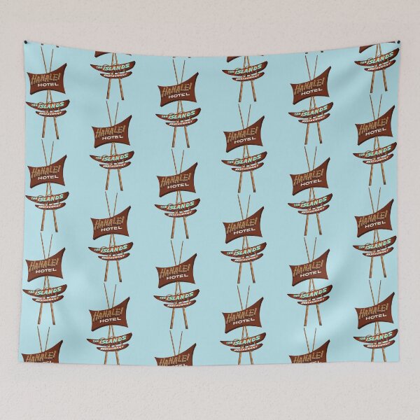 Item preview, Hanalei Hotel designed and sold by PatArtByKevin.