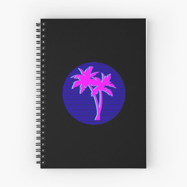 Item preview, Aesthetic Vaporwave Palm Trees designed and sold by PourElla.
