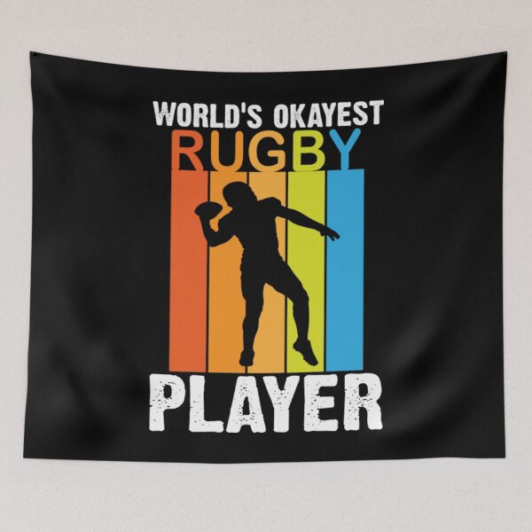 Item preview, Rugby Gift T-ShirtWorld's okayest rugby player designed and sold by RokkJoyce.