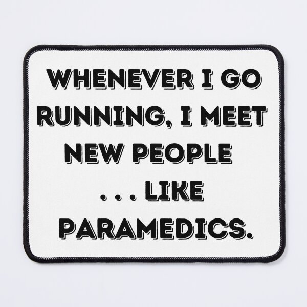 Item preview, Whenever I Go Running, designed and sold by redbugdesigns.
