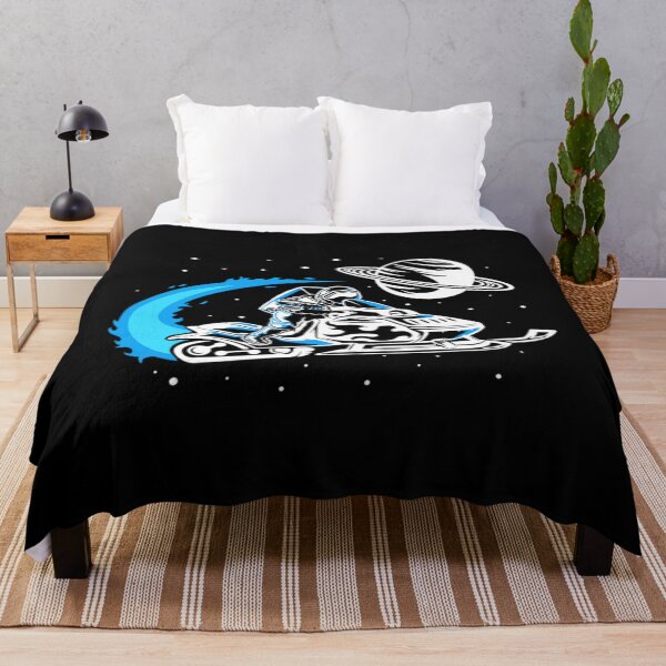 Artikelvorschau, Snowmobile T-ShirtAstronaut Snow Sled Funny Snowmobile Rider entworfen und verkauft von RokkJoyce.