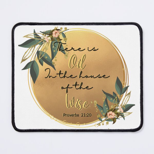 Item preview, Proverbs 21:20 designed and sold by CottageNaturals.