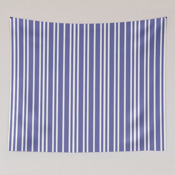 Item preview, Very Peri Purple With a White Stripe Pattern designed and sold by thesnowwhyte.