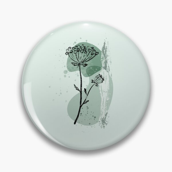Item preview, Floral minty abstraction  designed and sold by starseedgems.