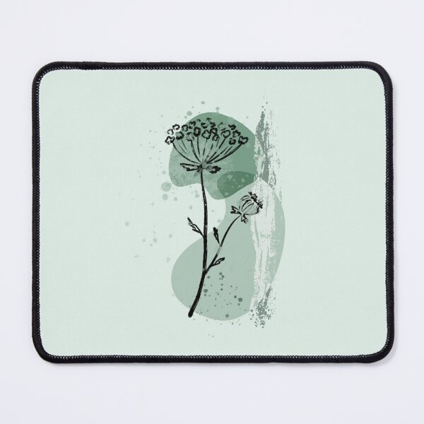 Item preview, Floral minty abstraction designed and sold by starseedgems.