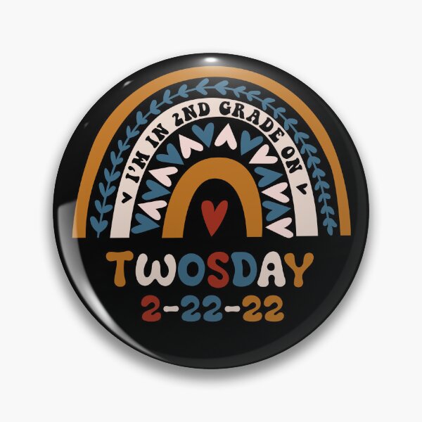 Item preview, I'm In 2nd Grade On Twosday 2-22-22, Rainbow, 222 angel, Funny 2/22/22, Back To School, Numerologists Gift designed and sold by OdmiDesign.