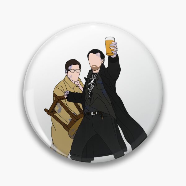 Item preview, The Worlds End - Gary and Andy (Ink Edition) designed and sold by - The Faceless Artist -.