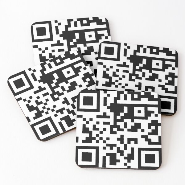 Item preview, Rickroll QR code designed and sold by Fangirlsleep.