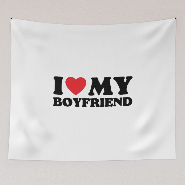 Item preview, I Love My Boyfriend designed and sold by PoeticDesign.
